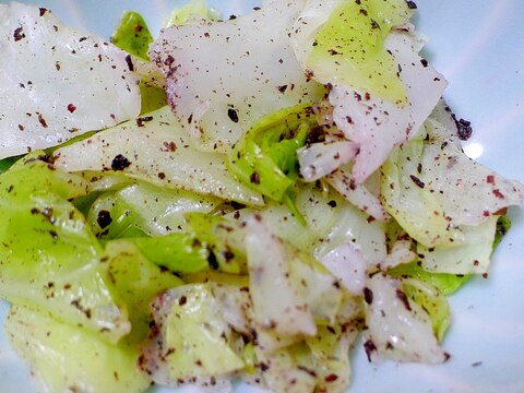 ♡５分で簡単♡レンチンで作るゆかりキャベツ♡